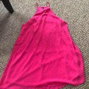 Magenta Pink Trapeeze Dress